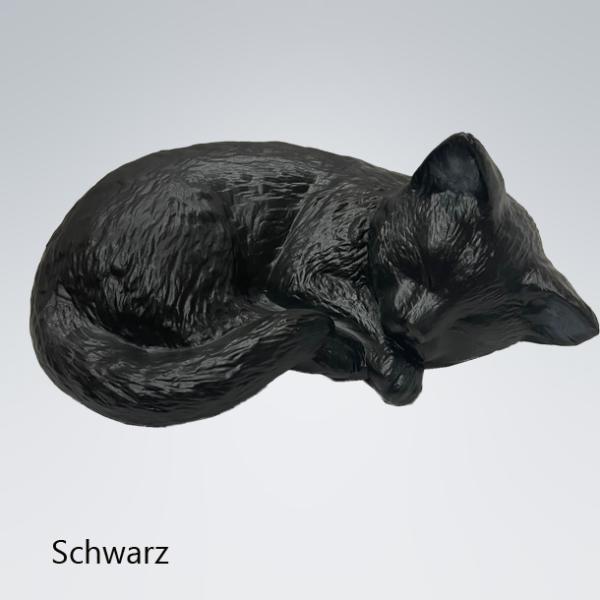 LK0118 Katzenurne Acryl Schwarz